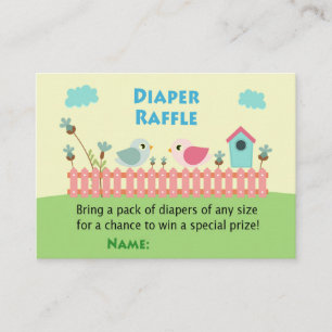 Little Bird Diaper Raffle Tickets
