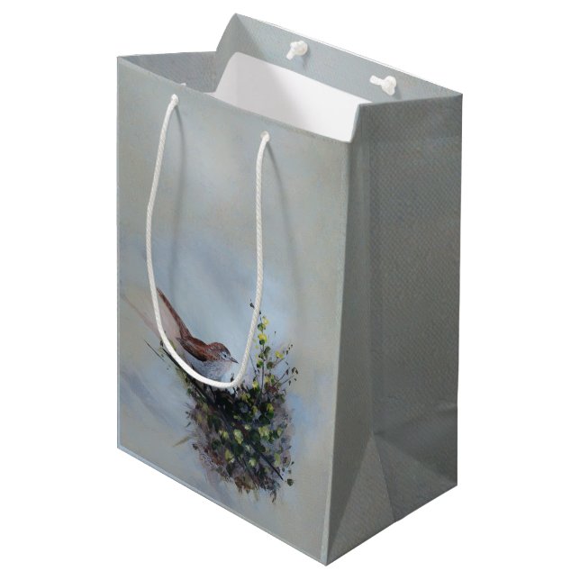 Little Bird Medium Gift Bag (Front Angled)
