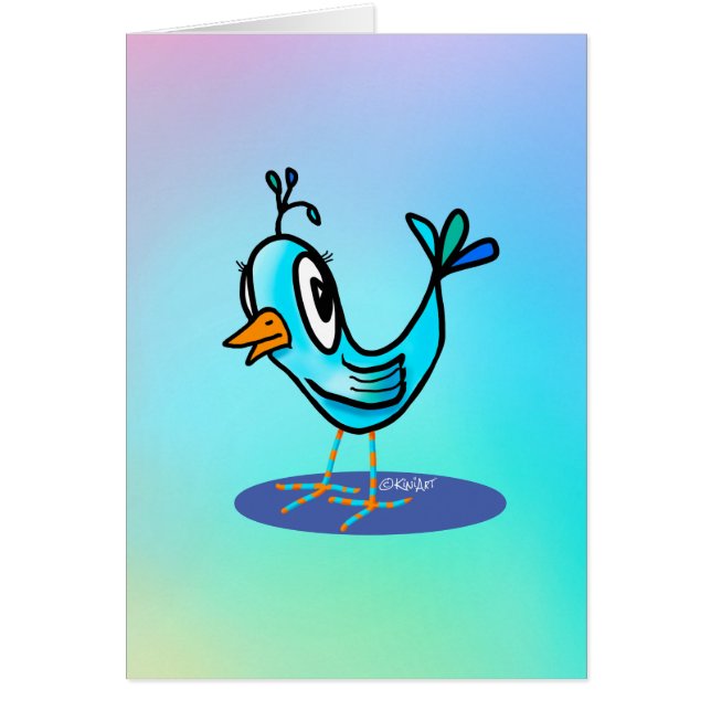 Little Bird Note Card (Front)