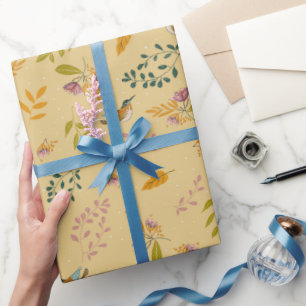 Little Birds in Spring Wrapping Paper