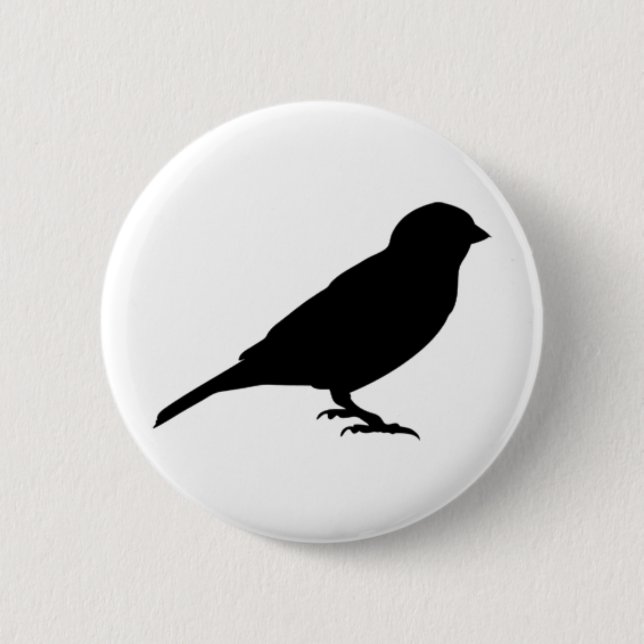 LITTLE BIRDY 2 INCH ROUND BUTTON (Front)
