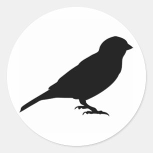 LITTLE BIRDY CLASSIC ROUND STICKER