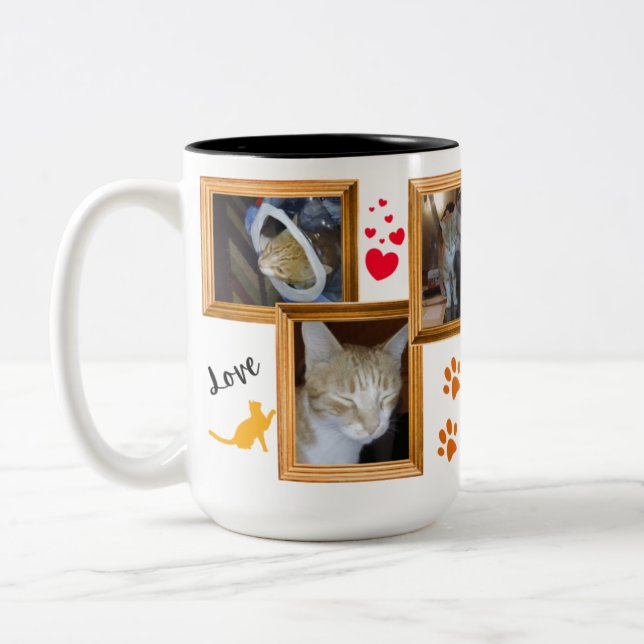 Little Bit And Jerry Two-Tone Coffee Mug (Left)