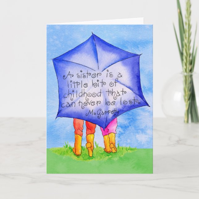 Little Bit of Childhood - Greeting Card (Front)