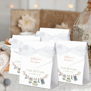 Little Bit Of Country Clothesline Baby Shower Favor Box