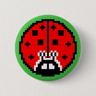 Little Bitty Ladybug 2 Inch Round Button