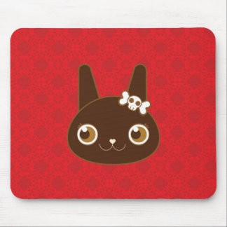 Little Black Bunny Alter Ego Mouse Pad
