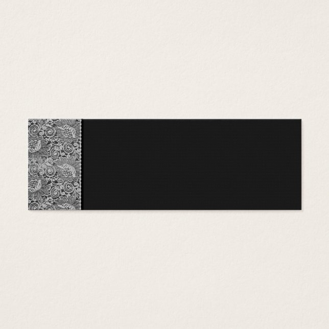 LITTLE BLACK CARD Customizable Personal Cards (Front)