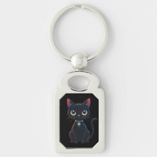 Little Black Cat - Spooky Keychain