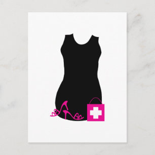 Little Black Dress Postcard