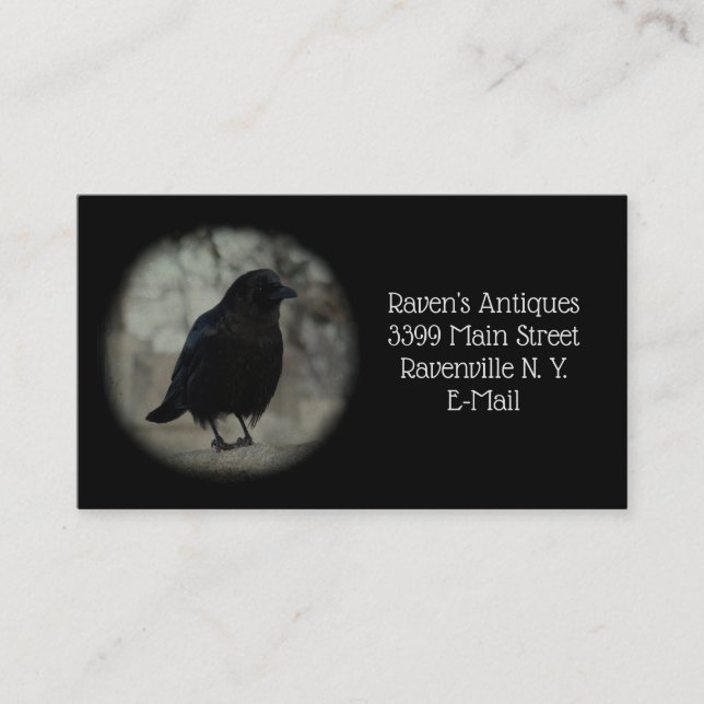 Little Blackbird Business Card (Front)