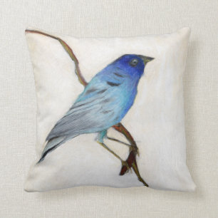 Little Blue 2012 Throw Pillow