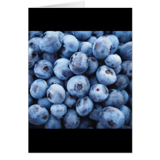 Little Blue Blueberries - Fruit Print