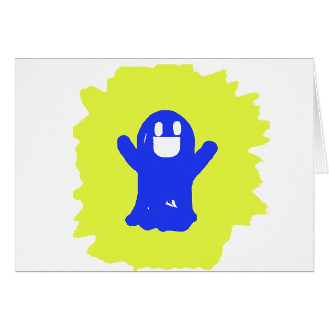 Little blue ghost (Front Horizontal)