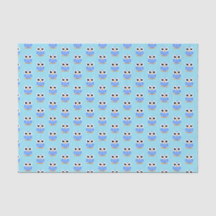 "Little Blue Owl" Tissue Paper