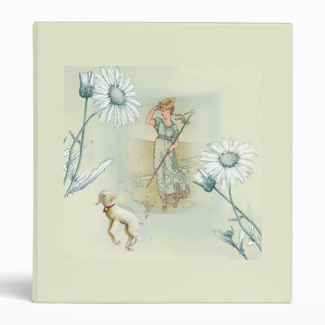 Little Bo Peep Binder (Front)
