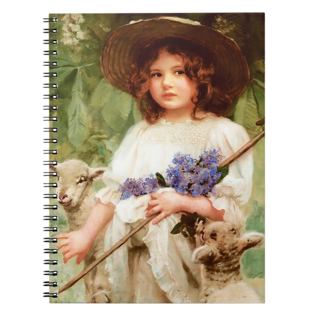 Little Bo Peep. Easter Gift  Notebook (Front)