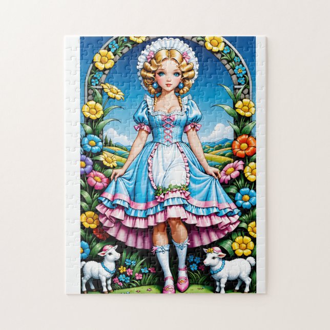 Little Bo Peep  Jigsaw Puzzle (Vertical)