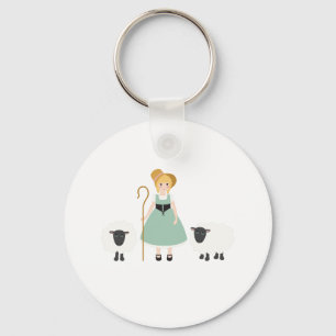 Little Bo Peep Keychain