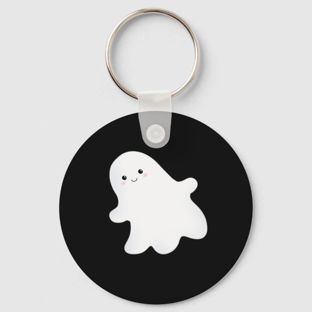 Little Boo Aesthetic Cool Keychain (Front)