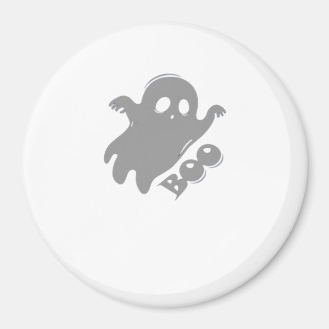 Little Boo Aesthetic Simple Magnet (Front)