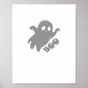 Little Boo Aesthetic Simple Poster