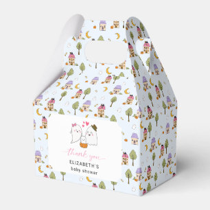 Little Boo Baby Shower Halloween Ghost Cute Favor Box