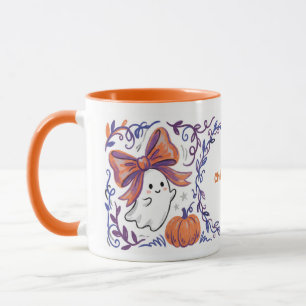 Little Boo Big Attitude Personalized Halloween Kid Mug