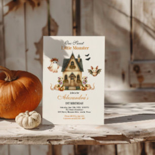 Little Boo Boho Birthday Bash Invitation