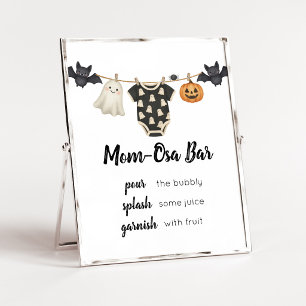 Little Boo Clothesline Mom Osa Bar Sign