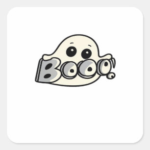Little Boo Creative Casual Square Sticker