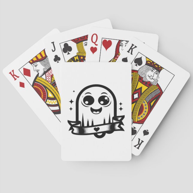 Little Boo Creative Style Playing Cards (Back)