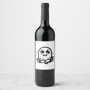 Little Boo Creative Style Wine Label