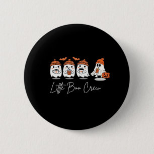 Little Boo Crew Minimal Clean Design 2 Inch Round Button