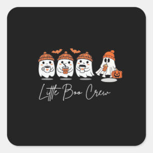 Little Boo Crew Minimal Clean Square Sticker