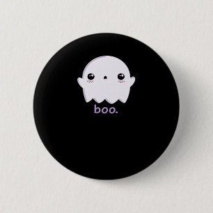 Little Boo Cute Halloween 2 Inch Round Button