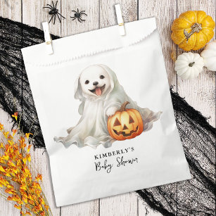 Little Boo Cute Halloween Simple Baby Shower Favour Bag