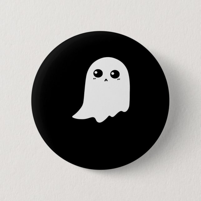 Little Boo Funny Meme 2 Inch Round Button (Front)