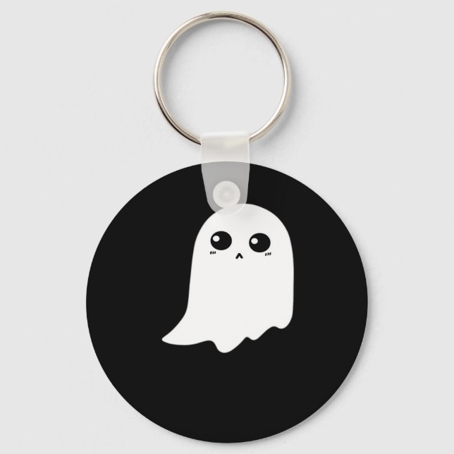 Little Boo Funny Meme Keychain (Front)