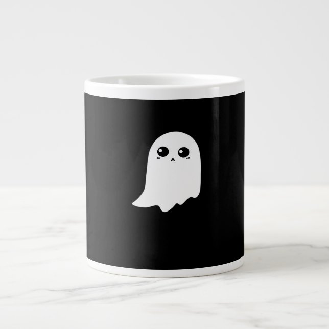 Little Boo Funny Meme Large Coffee Mug (Front)