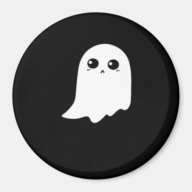 Little Boo Funny Meme Magnet (Front)