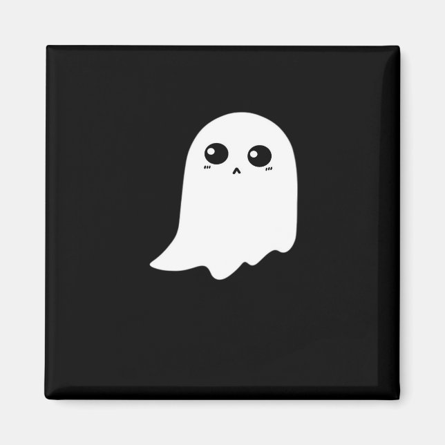 Little Boo Funny Meme Magnet (Front)