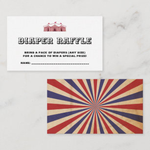 Little Boo Halloween Baby Shower Diaper Raffle Enc Enclosure Card