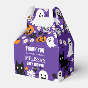 Little boo Halloween baby shower  Favor Box