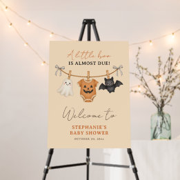Little Boo Halloween Baby Shower Personalized