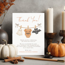 Little Boo Halloween Baby Shower Personalized