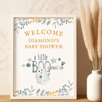 Little Boo Halloween Baby Shower Welcome