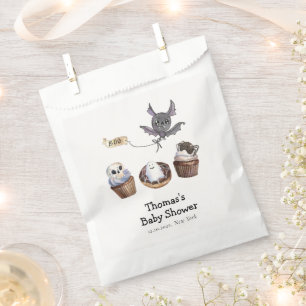 Little Boo Halloween cupcake Baby Shower Favour Bag