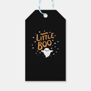 Little Boo, Happy Halloween Vintage Classic Gift Tags