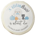 Little Boo is almost due Halloween baby shower